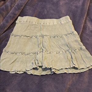Market & Spruce Kids blue Ruffled Skirt